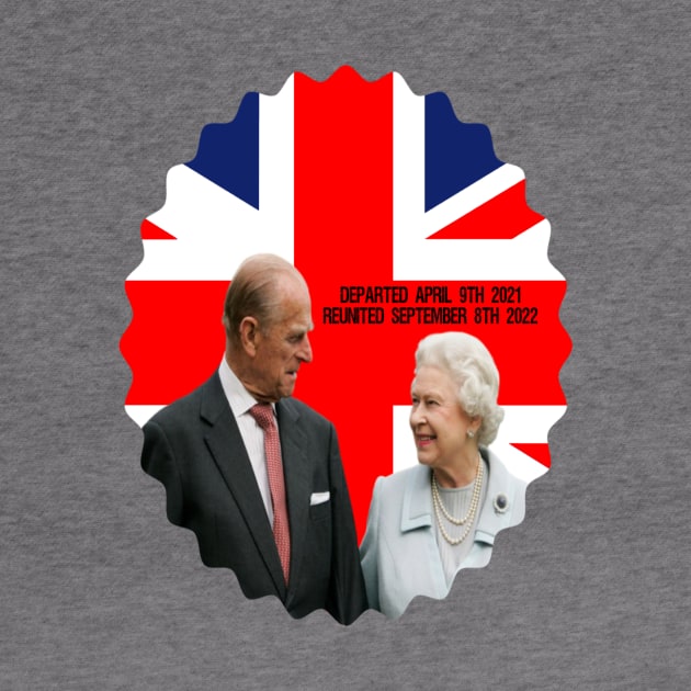 Queen Elizabeth and Prince Philip The Duke Of Edinburgh by FirstTees